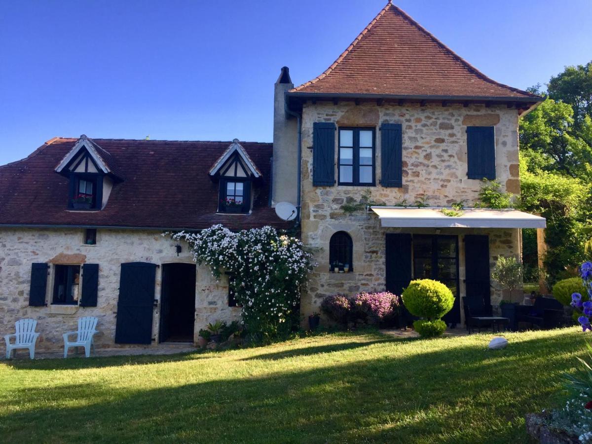 Maison De Campagne Avec Piscine Béduer Exterior foto